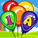 Icon Balloon Pop Kids Learning Game