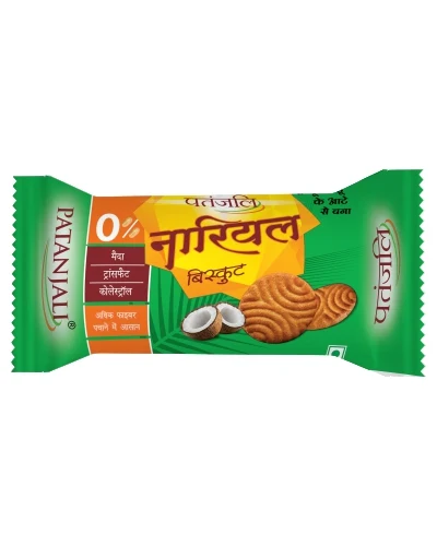 Patanjali Nariyal Biscuits - 83 gm