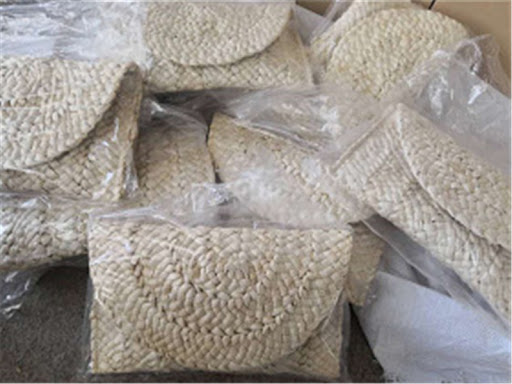 Title 5, Corn Husk Clutch Straw Woven Leisure Bag