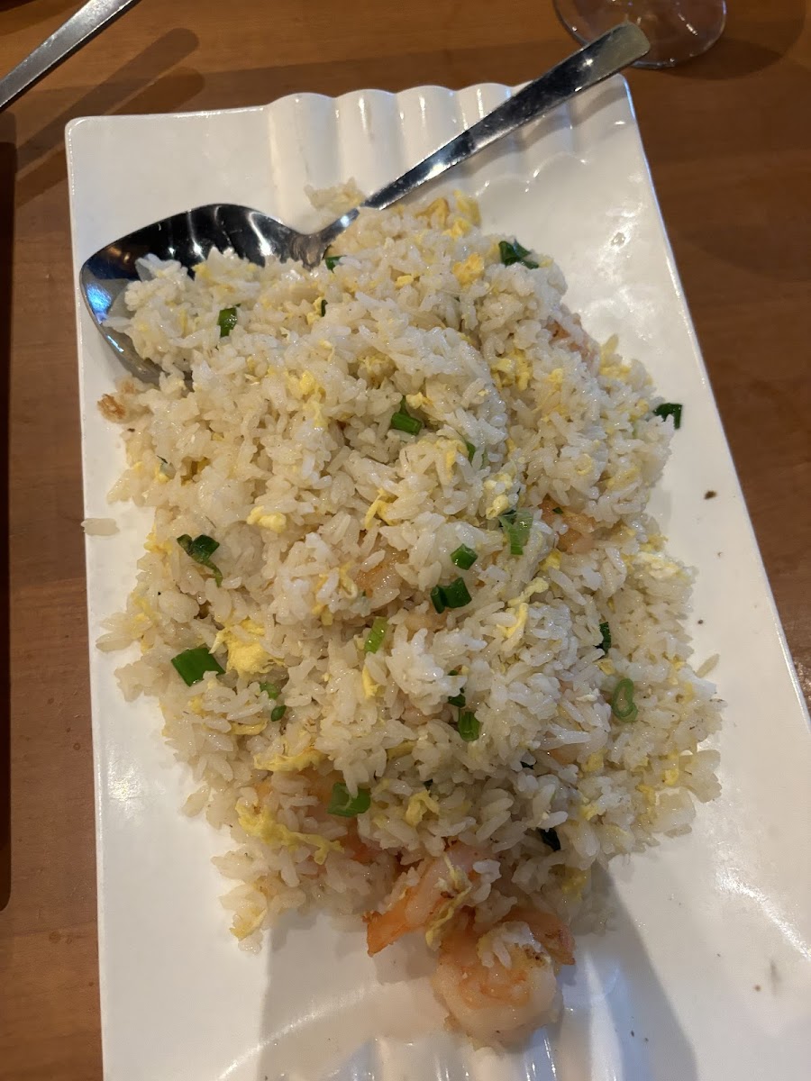 Shrimp fried rice