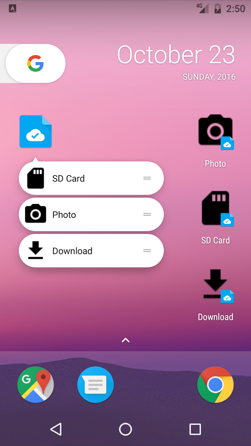 Cloud Manager Screen 1