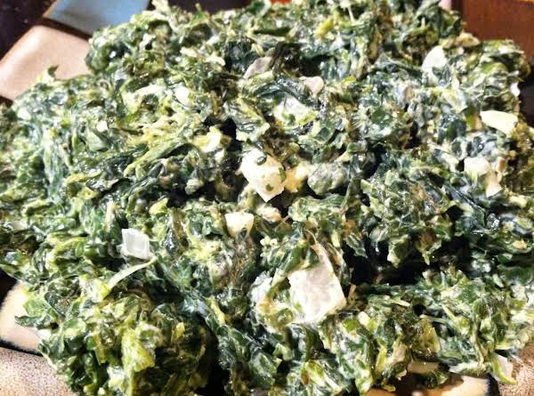 EASY CREAMED SPINACH image