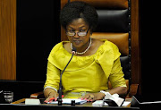 Speaker of the National Assembly Baleke Mbete. File photo.