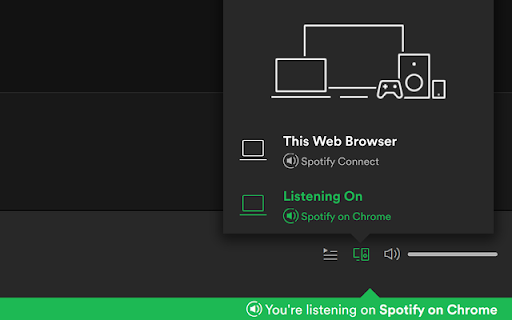 Spotify on Browser