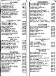 Hotel Canara menu 6