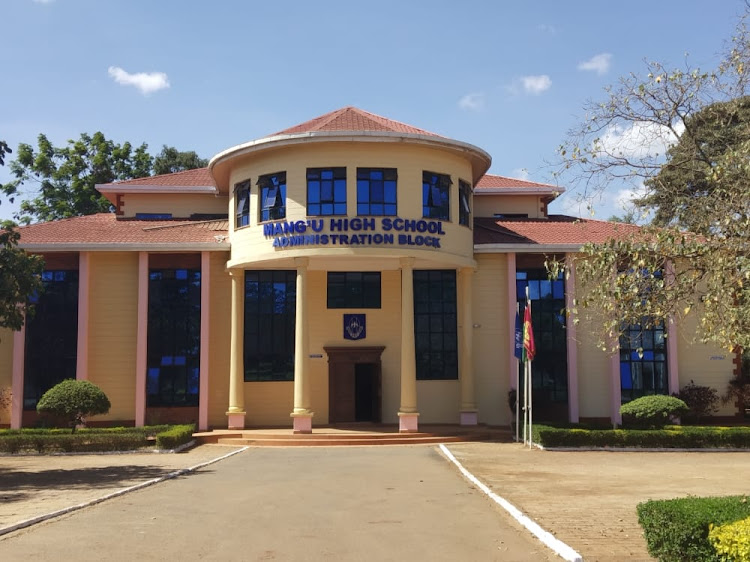 Mang'u High school in Juja, Kiambu County. The academics giants are reclaiming their lost glory after posting good results in the 2021 KCSE.