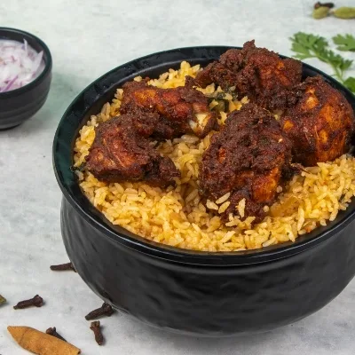 Chicken Kabab Biryani