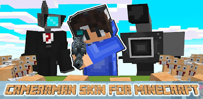 Camera Man, Minecraft Skin