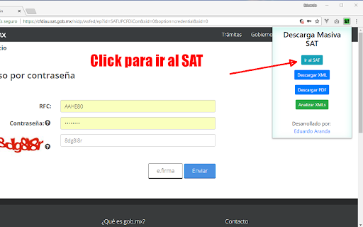 Descarga Masiva Facturas XML CFDI SAT México