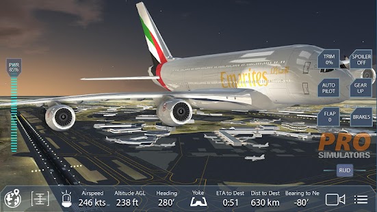  Pro Flight Simulator NY 4K 