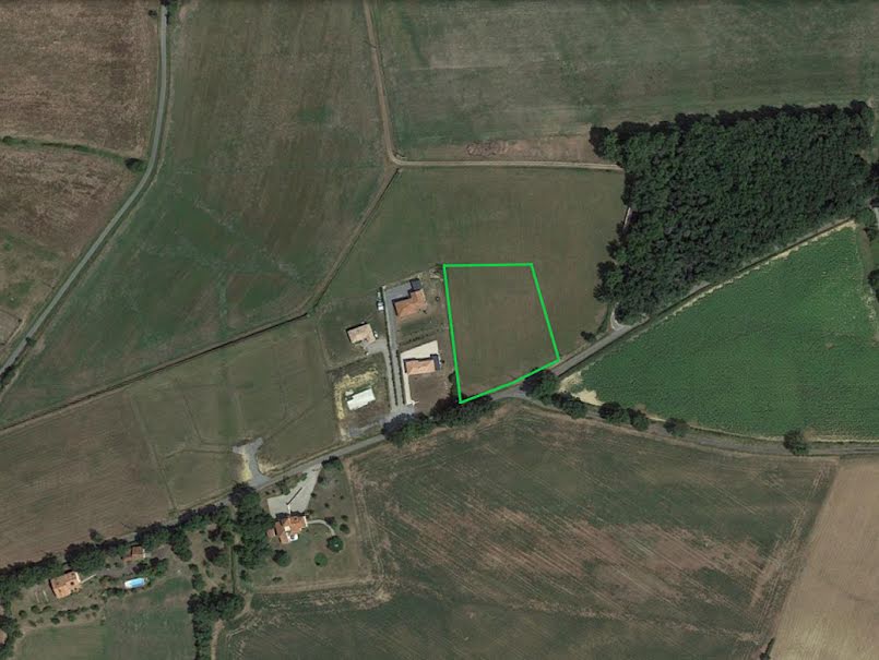 Vente terrain  5800 m² à Lourties-Monbrun (32140), 48 000 €