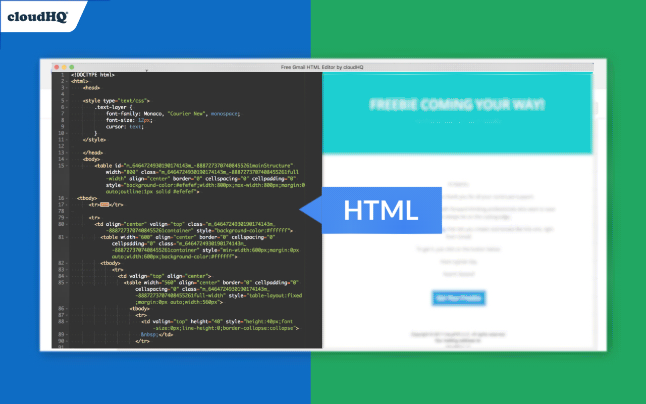 Free HTML Editor for Gmail by cloudHQ Preview image 4