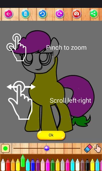 Mewarnai Kuda Poni Lucu Android Apps Appagg