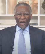 Thabo Mbeki delivers the Chief Albert Luthuli memorial lecture on December 10 2021.