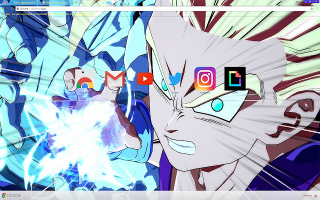 Dragon Ball FighterZ Full THEME CHROME 2018 chrome extension