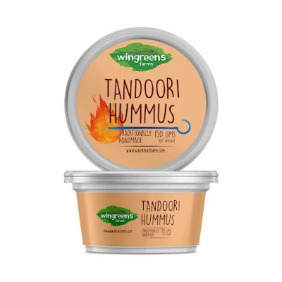 Wingreens Farms Tandoori Hummus - 150 gm