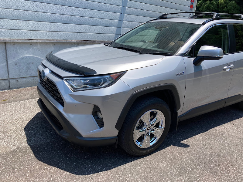 usトヨタ純正　rav4 ナンバーレスロアグリル