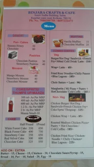 Binjara Crafts & Cafe menu 3