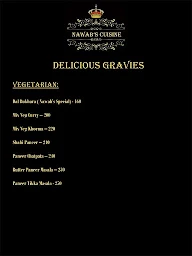 Nawab's Cuisine menu 8