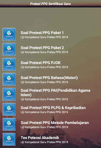 Pretest Soal Tes Ppg Penjas2019