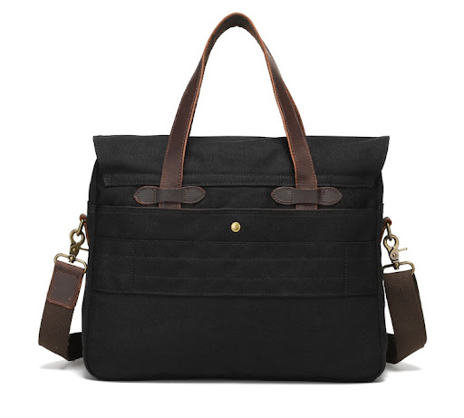 Title 6, Portable Briefcase Mens One-shoulder Crossbody...