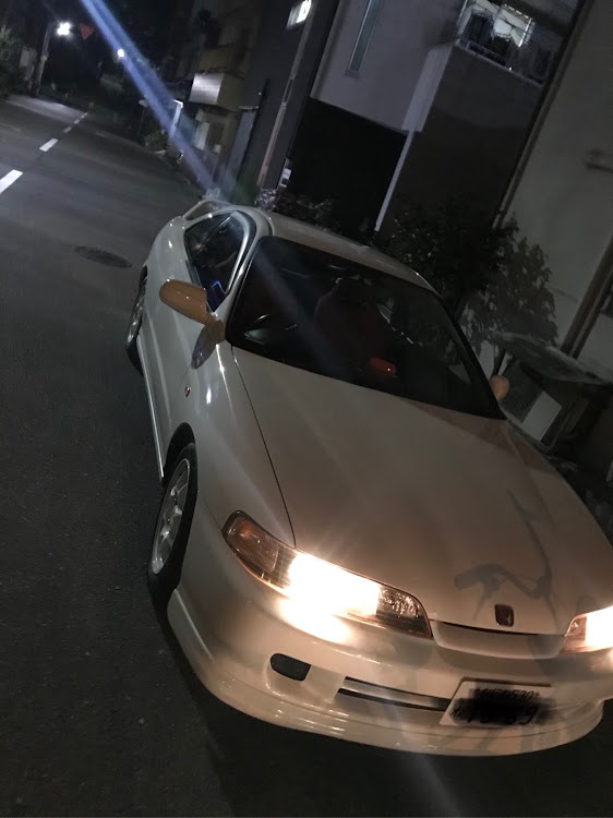 インテグラのホイール交換・マフラー交換に関するカスタム事例の投稿画像1枚目