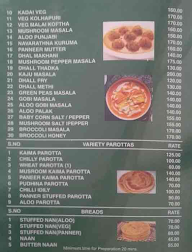 Sri Sindhu Bhavan - Jawahar Nagar menu 3