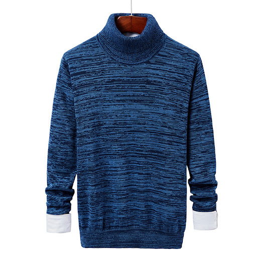 Title 1, Mens cotton plus velvet padded Keep warm sweater