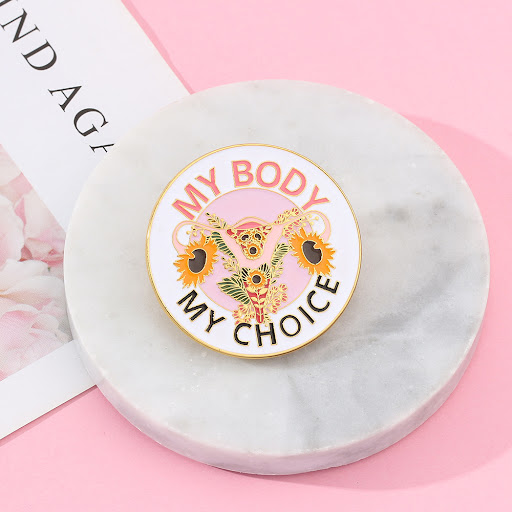 Title 7, Female Medical Chest Needle Metal Personality B...