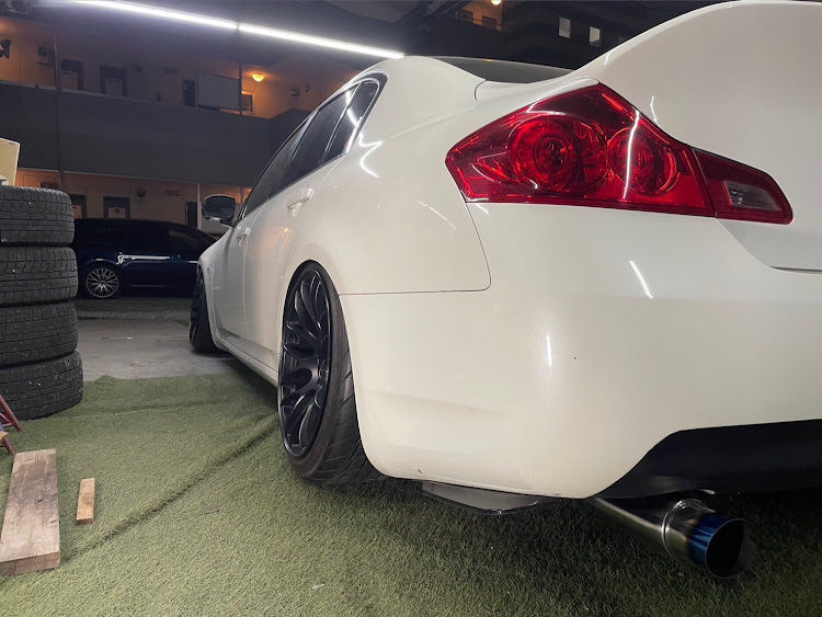スカイラインのV36 スカイライン・スカイライン・キャンバー辞める・仕様変更に関するカスタム事例の投稿画像1枚目