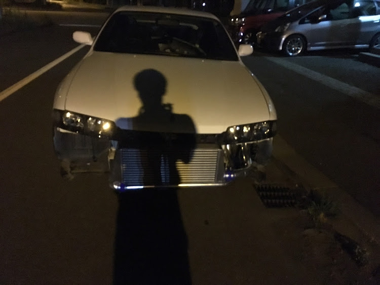 スカイラインの前置きインタークーラー・R33・DIY・BLITZに関するカスタム事例の投稿画像6枚目