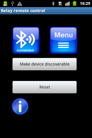 Bluetooth Relay remote control