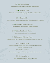 Sage & Lavender menu 8