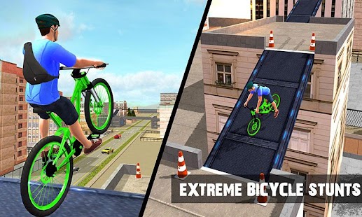 Rooftop BMX Bicycle Stunts 2.2 APK + Mod (Unlimited money) for Android