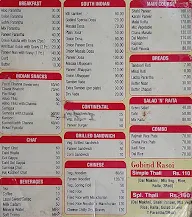 Gobind Dairy & Sweets menu 3