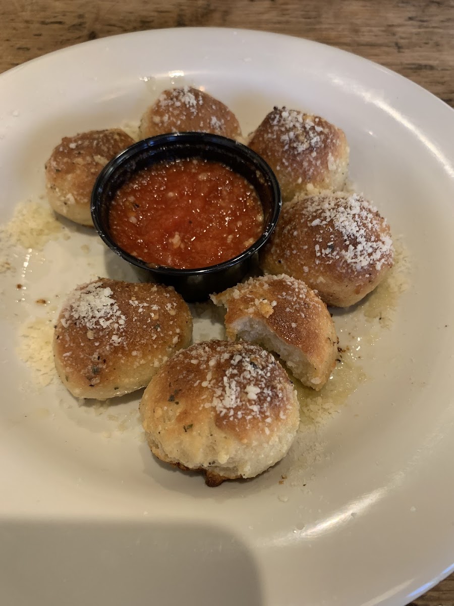 Bread knots were good for gluten free, wouldn’t probably get again.