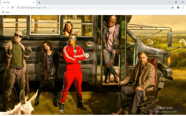 Doom Patrol New Tab & Wallpapers Collection