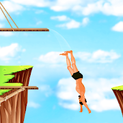 Cliff Flip Diving 2D-Free  Icon