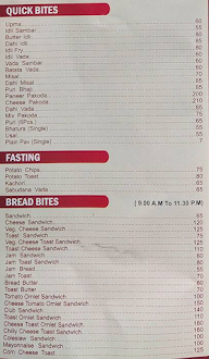 Hotel Navgraha menu 3