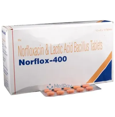 Norflox 400 Tab - 10