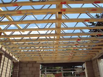 Installation of pos i-joists and decking in new house (2nd floor) album cover