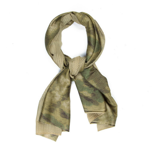 Title 2, Camouflage Outdoor Net Scarf Multicolor Versati...
