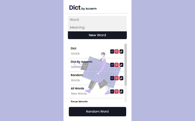 Dict.io by Acverm chrome extension