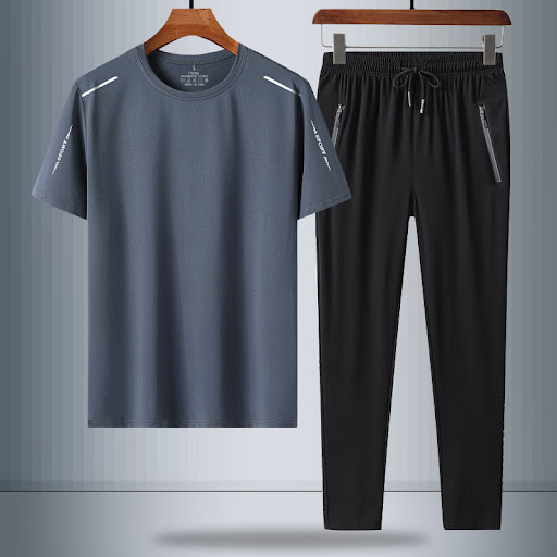 Title 4, Summer Mens Ice Silk Quick-drying T-shirt and ...