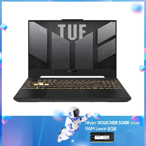 Laptop Asus TUF Gaming F15 FX507ZC4-HN074W (i5-12500H) (Xám)