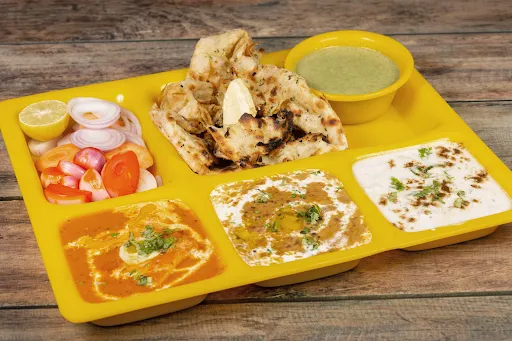 Special Chur Chur Aloo Naan Thali