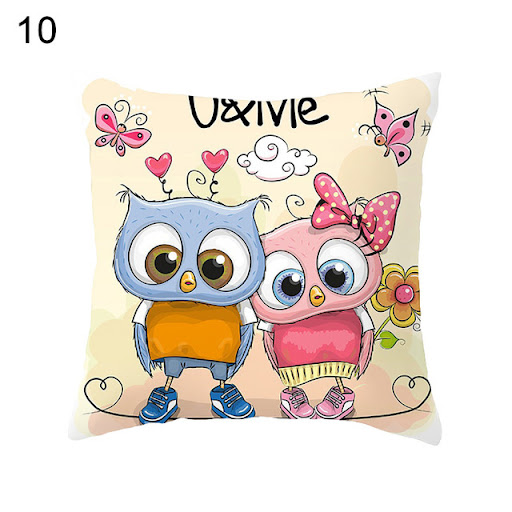 Title 31, Owl animal pillowcase cushion cover for home de...