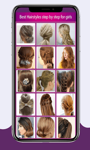 Hairstyles Step by Step for Girls - offline