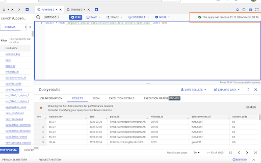 BigQuery Cost Tracker