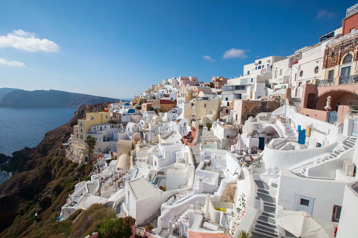 Oia-Santorini-9.jpg - Captivating sugar-cube buildings line the cliffs of Oia on Santorini, Greece — one of the great views in the world. 